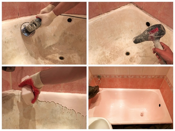 Как обновить ванну: способы реставрации старой ванны