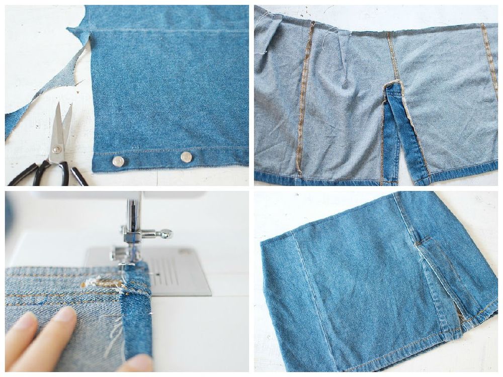 Что можно сшить из старых джинсов своими руками