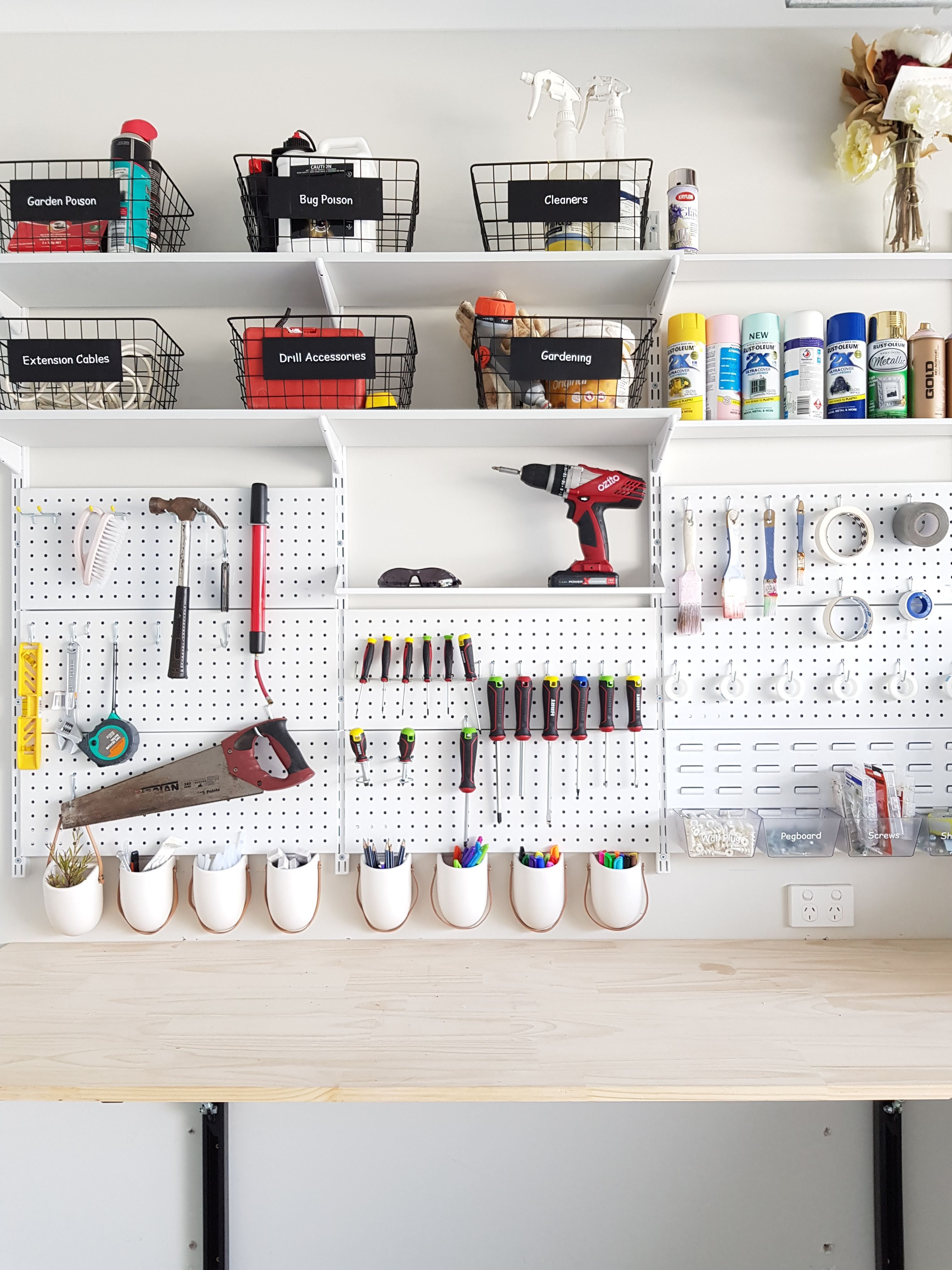 🚘 10 идей для идеального порядка в гараже: организация хранения инструментария и вещей