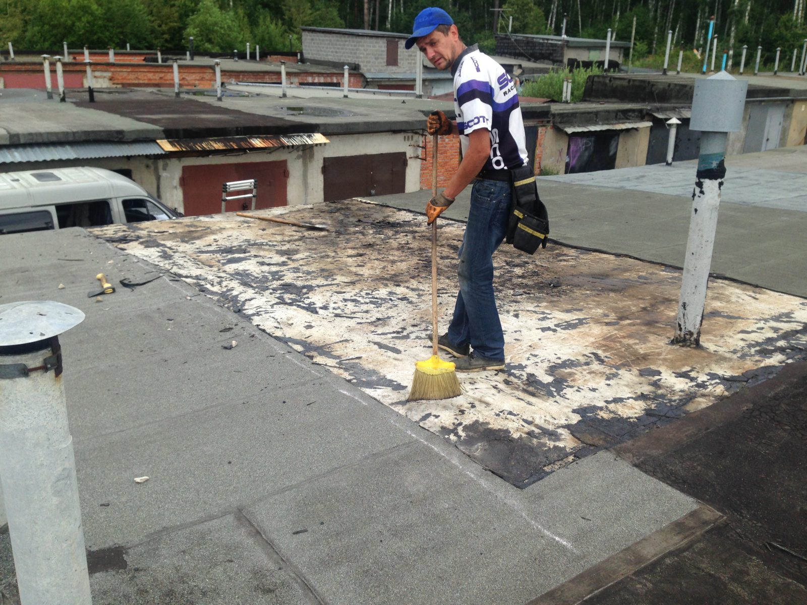 Пошаговая инструкция ремонта крыши гаража своими руками