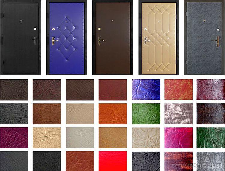 Обивка входных дверей металлических и деревянных: какие материалы для этого нужны и способы отделки