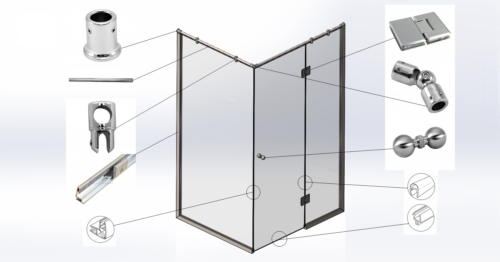 Насколько практична душевая кабинка со стен из стеклоблоков, и не разобьется ли она при ударах?