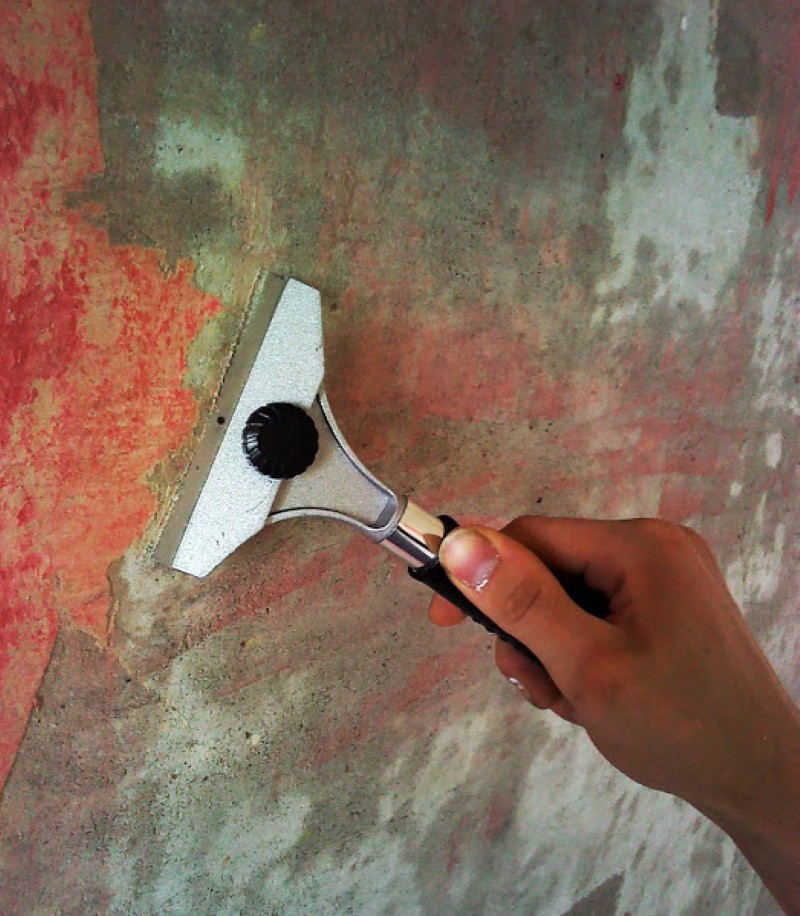 10 способов, как снять краску со стены - строительный блог вити петрова