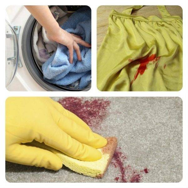 Как отстирать кровь от месячных на простыне: чем вывести пятна с постельного белья
