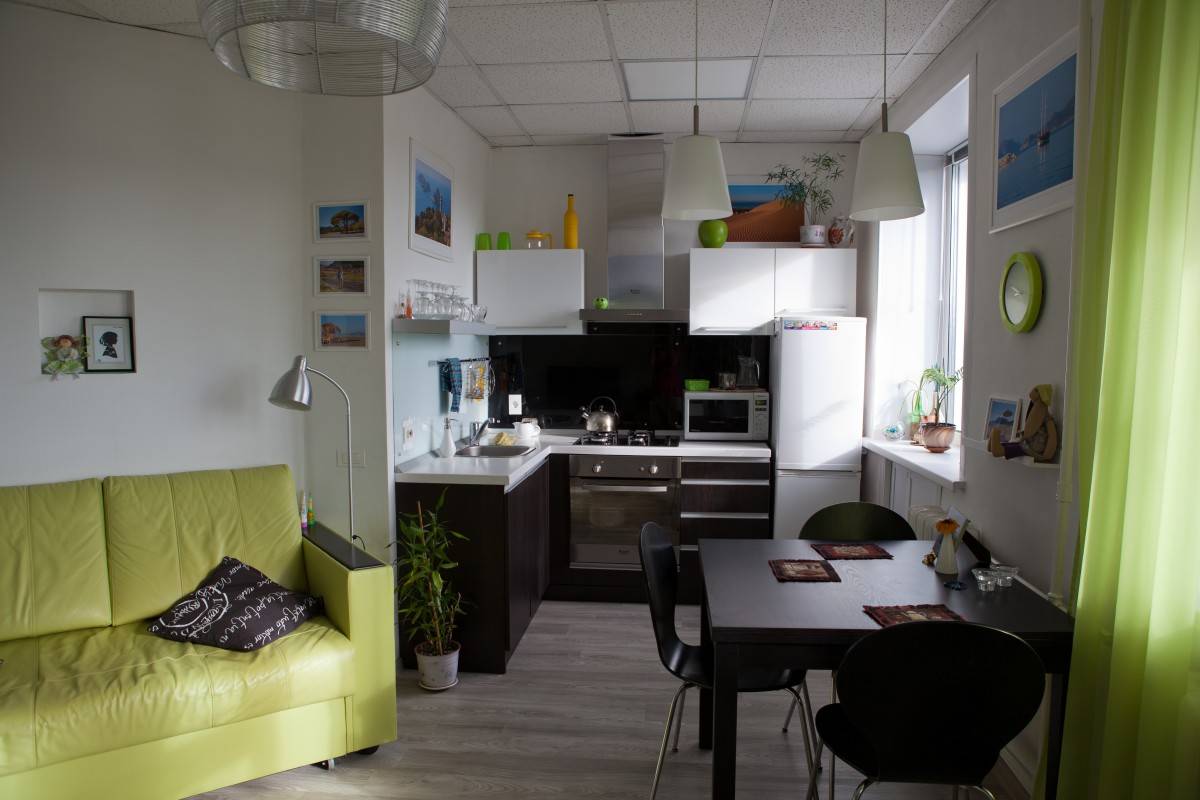 Кухня-гостиная в хрущевке: как совместить, дизайн объединенных комнат | дизайн и фото