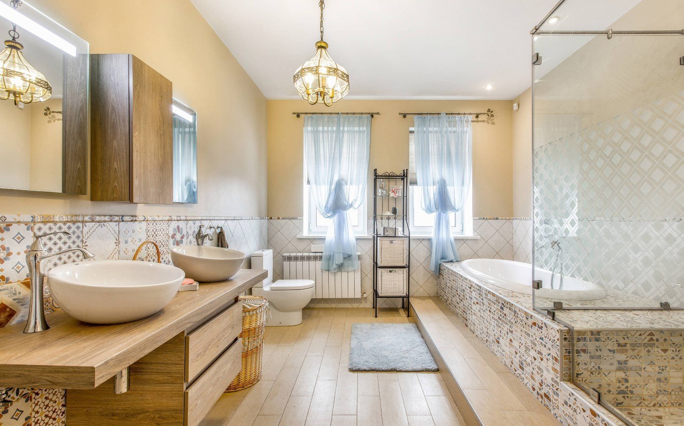 Ванная комната 2022 дизайн: актуальные решения этого года, выбор мебели и декора современной ванной