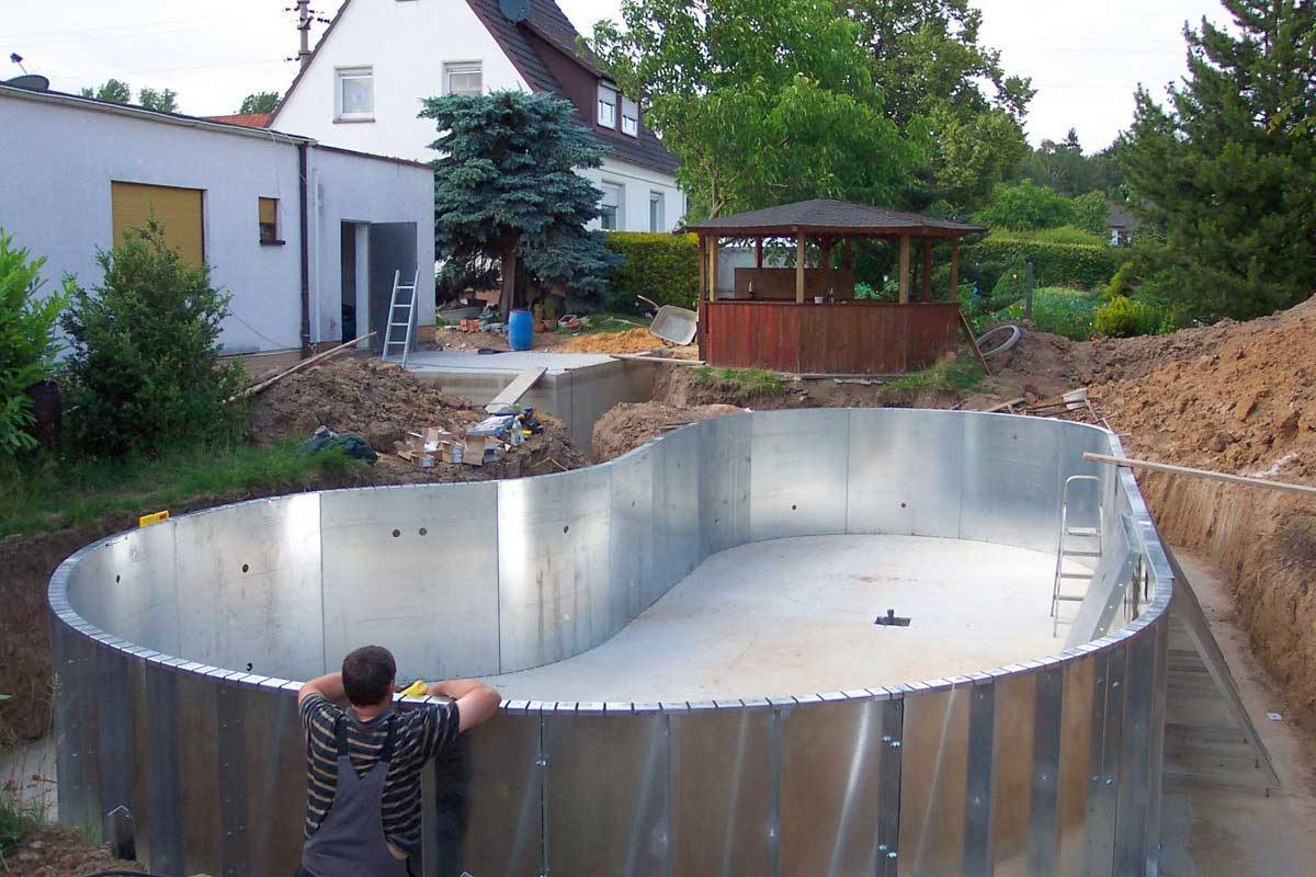 Маленький бассейн своими руками - технологии строительства