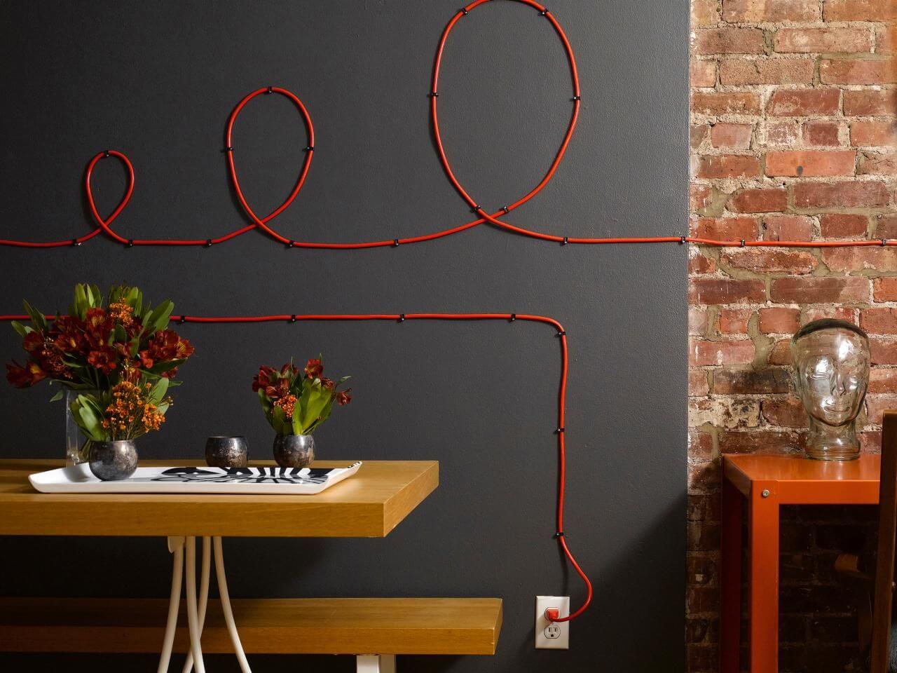 Прячем провода на стене от телевизора-способы маскировки кабелей - самстрой - строительство, дизайн, архитектура.