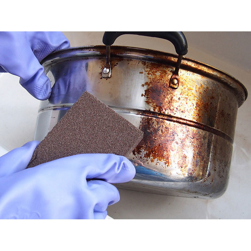 Как очистить пригоревшую кастрюлю из нержавейки от нагара?