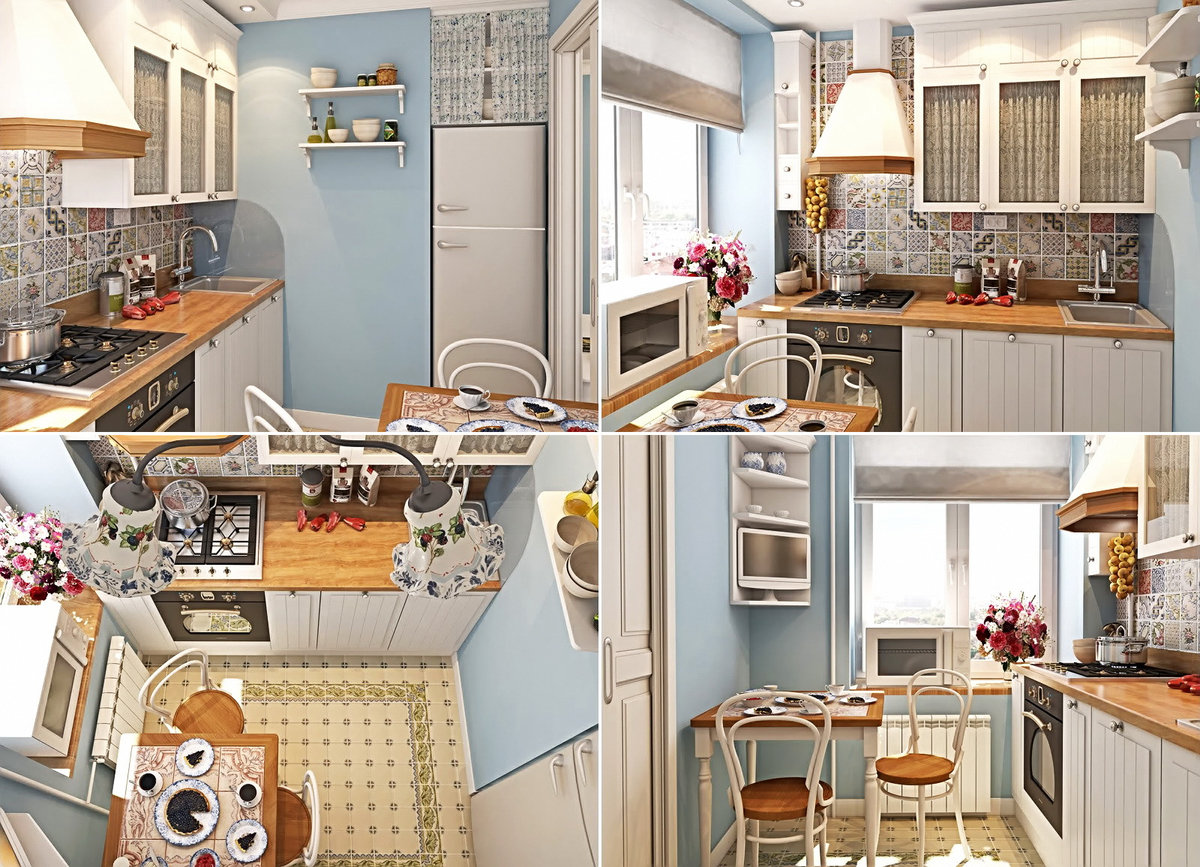 Дизайн интерьера маленькой кухни: как разработать, фото примеров оформления