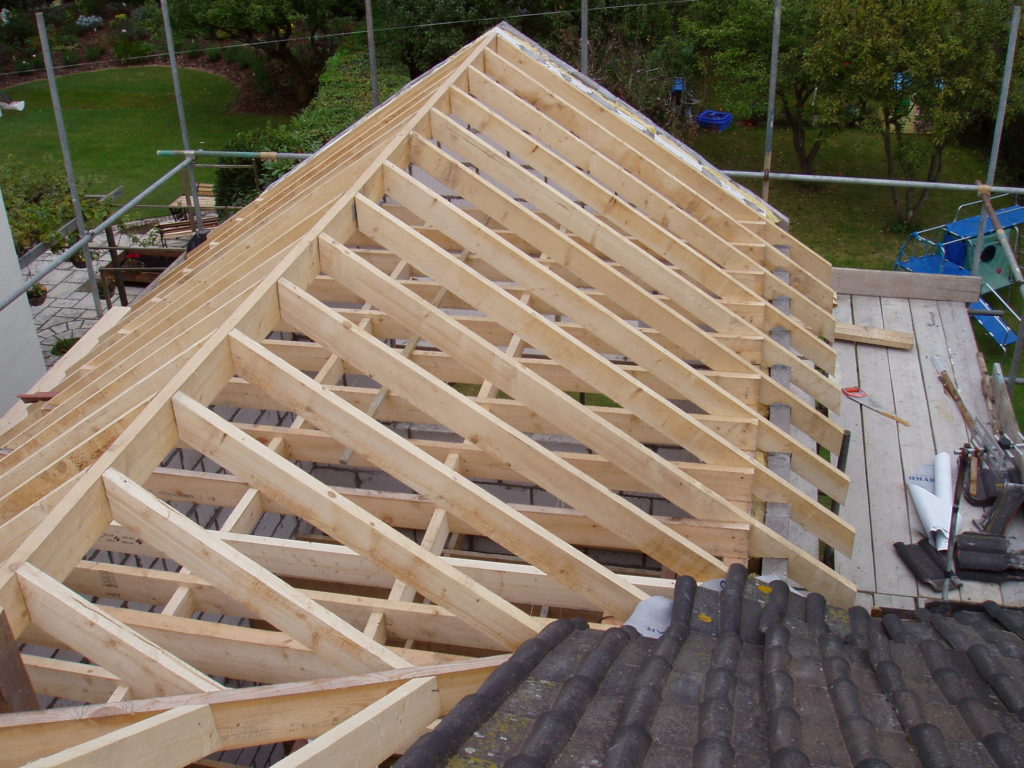 Технология строительства скатной крыши