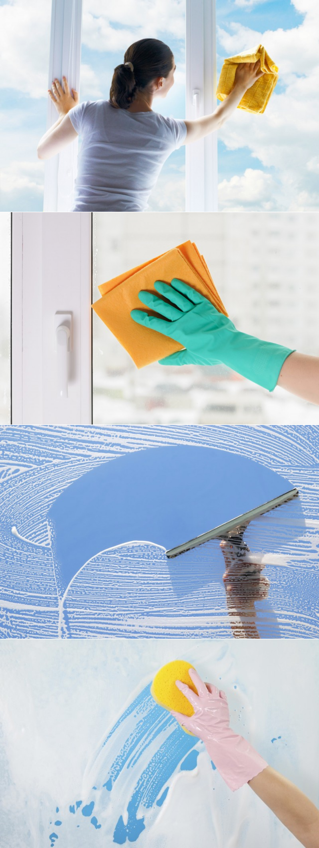 Как правильно и быстро помыть окна без разводов