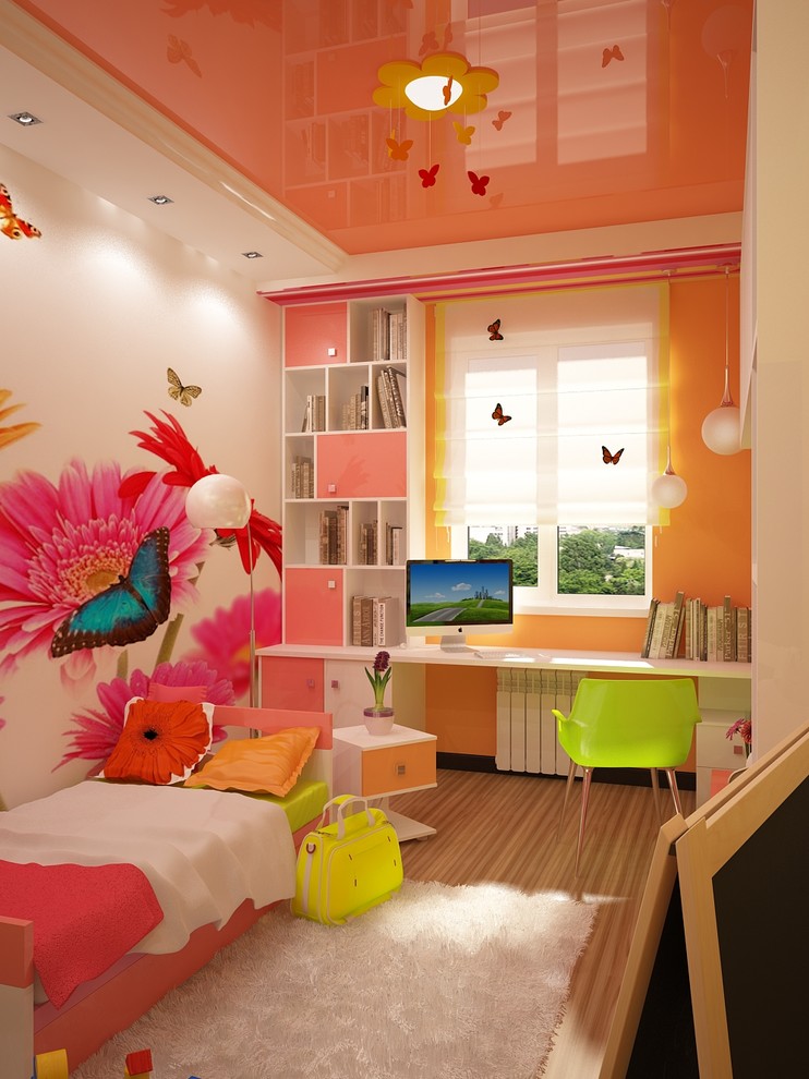 80+ идей современного интерьера детской комнаты 2022 года