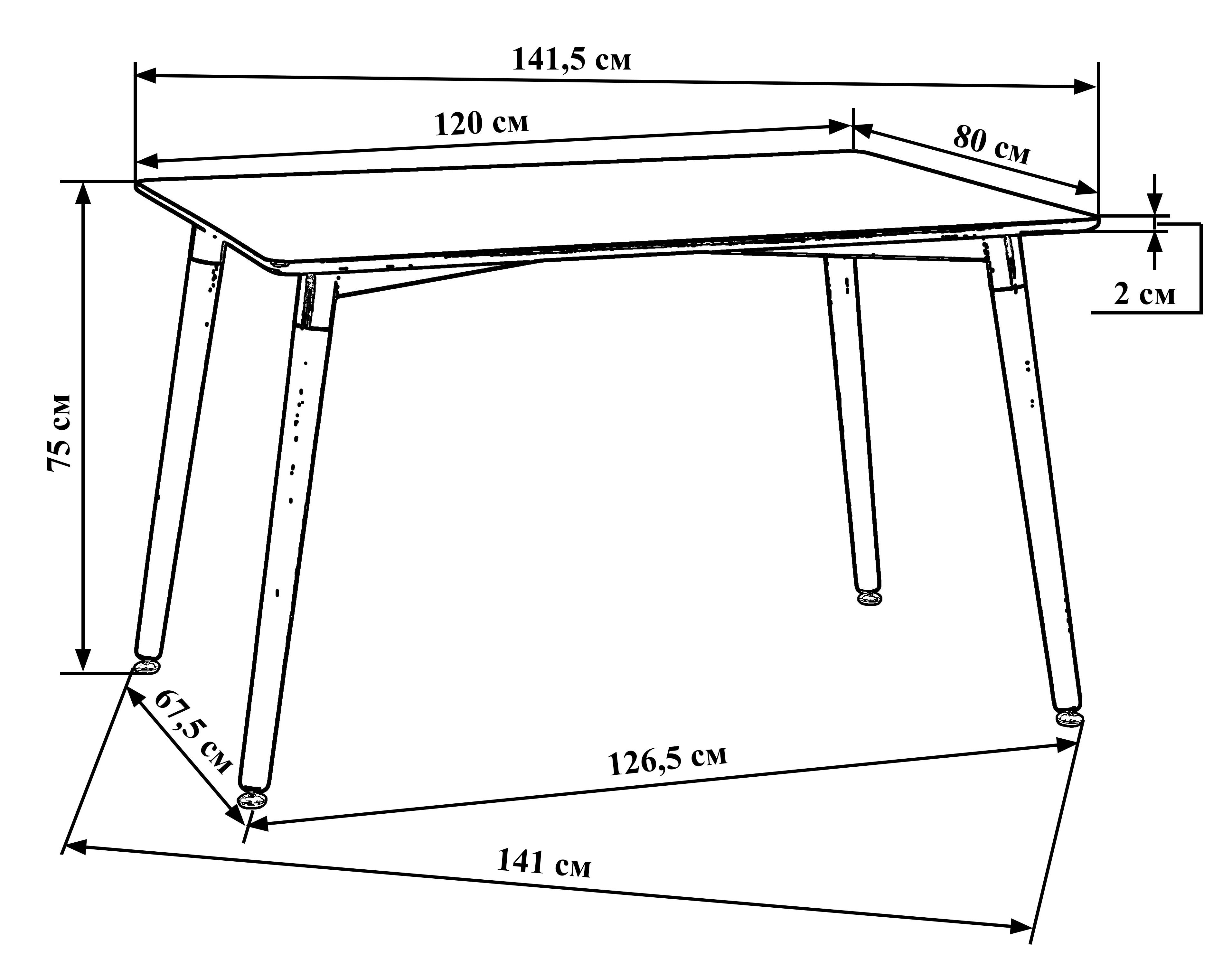 Высота стола: стандартные размеры письменного, компьютерного и обеденного столов