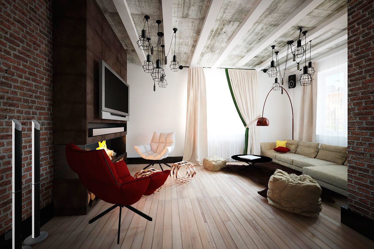 9 особенностей оформления квартиры в стиле эколофт
