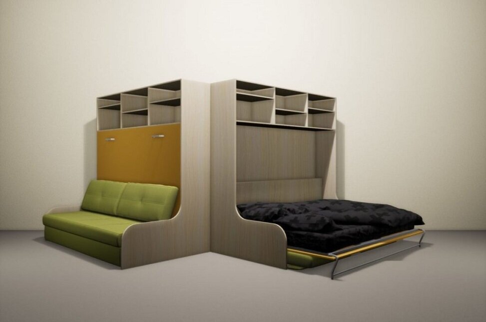 Кровать-подиум: лучшие варианты конструкций, особенности и функциональность