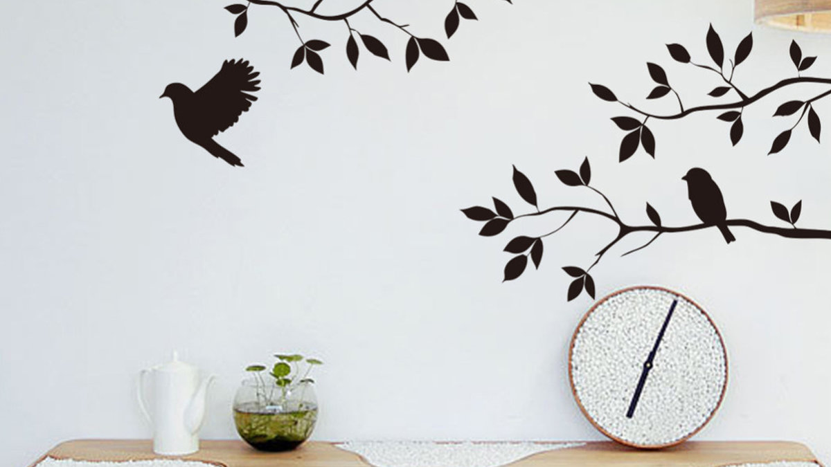 Создаем красивые и простые рисунки на стенах в квартире