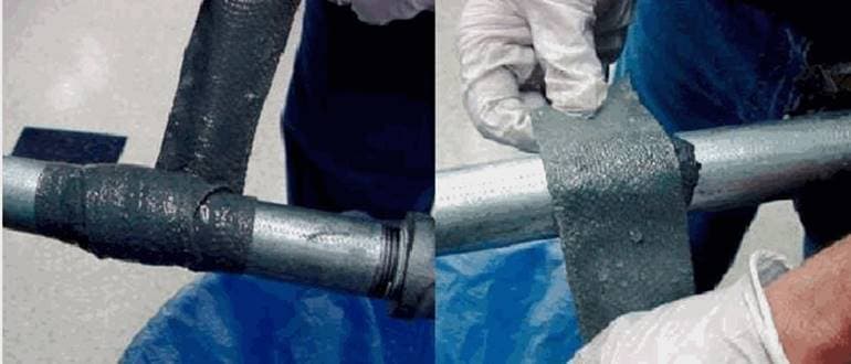 Как устранить течь в трубе с водой под давлением: причины протечек и способы ремонта