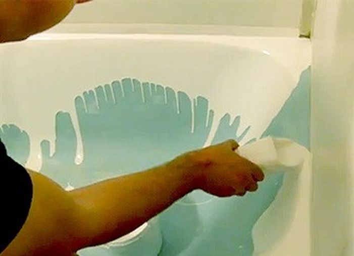 Реставрация ванн жидким акрилом: инструкция, фото, видео