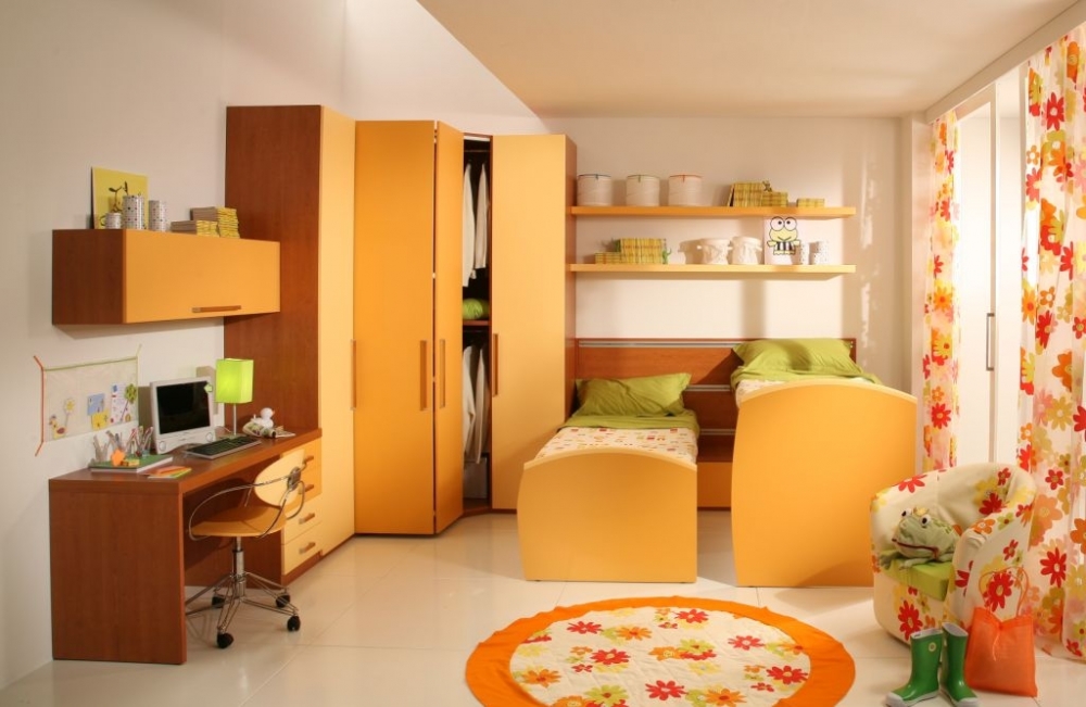 Как расставить мебель в детской комнате