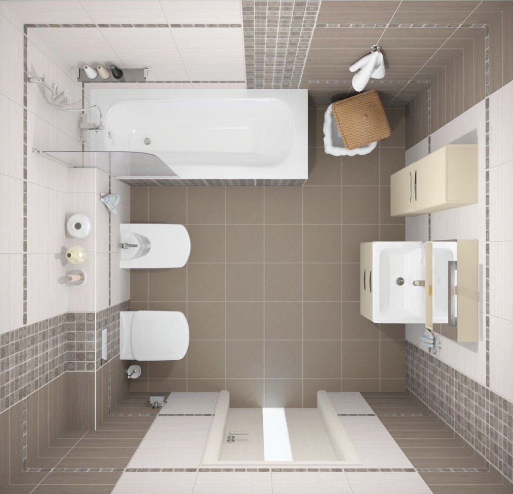 Дизайн маленькой ванной комнаты — 103 реальные фото и 9 идей ремонта