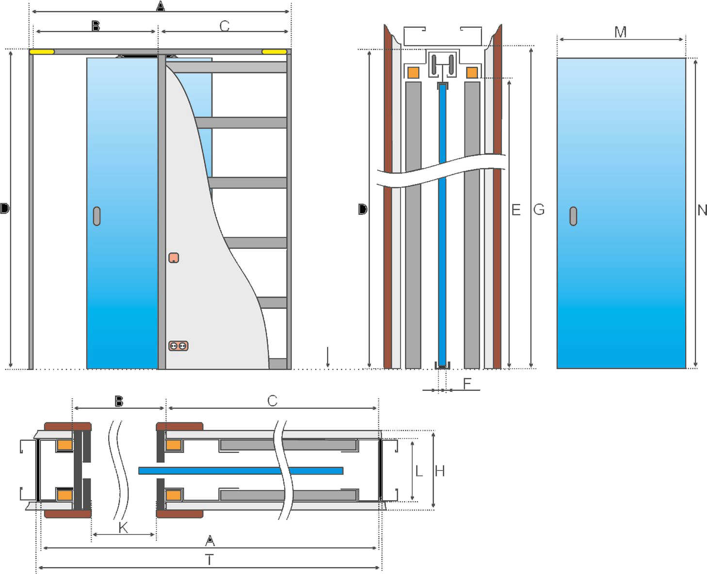 Входные двери с зеркалом: устройство, комплектующие, особенности монтажа и эксплуатации