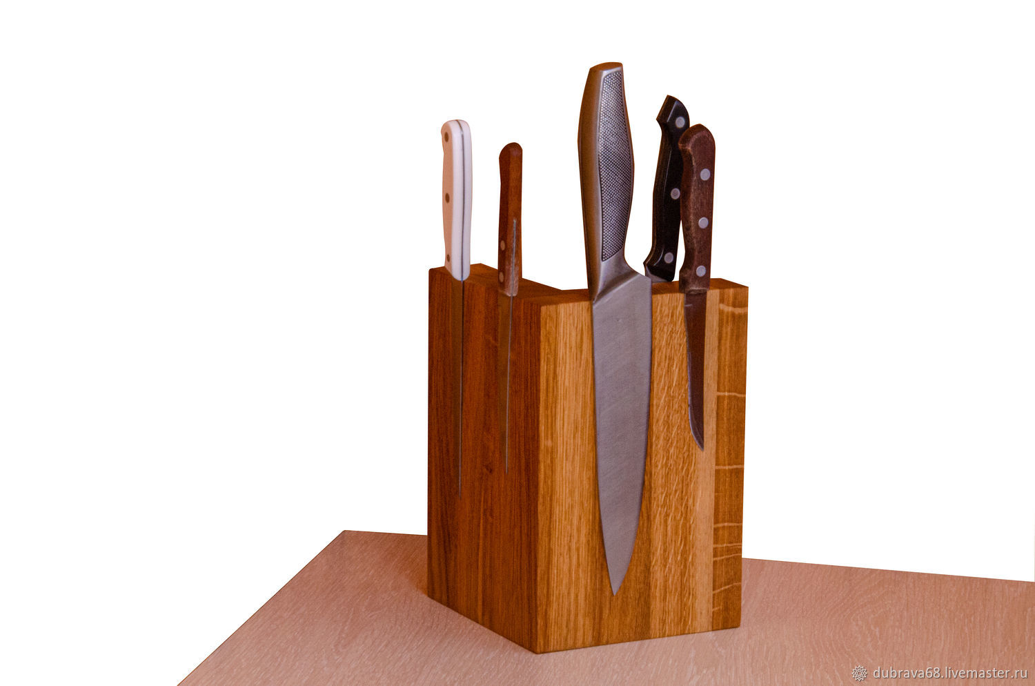 Подставка для ножей с наполнителем своими руками: для кухонных и охотничьих, чертежи