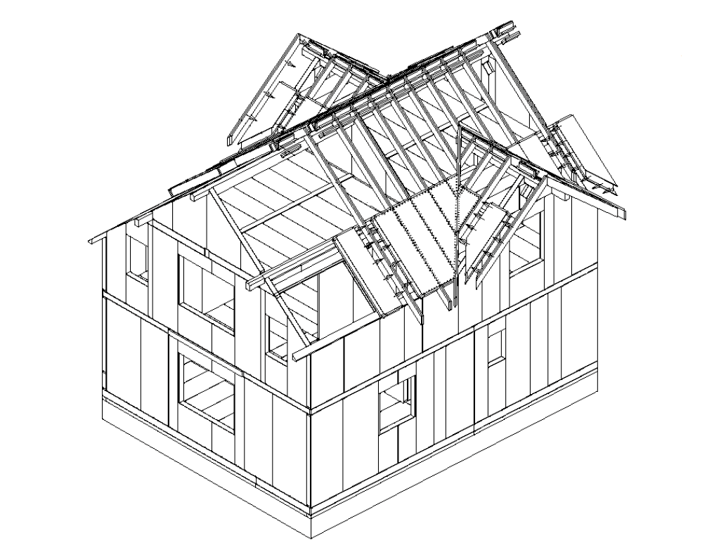 Мансардная крыша: как получить дополнительное жилое помещение за 4 шага