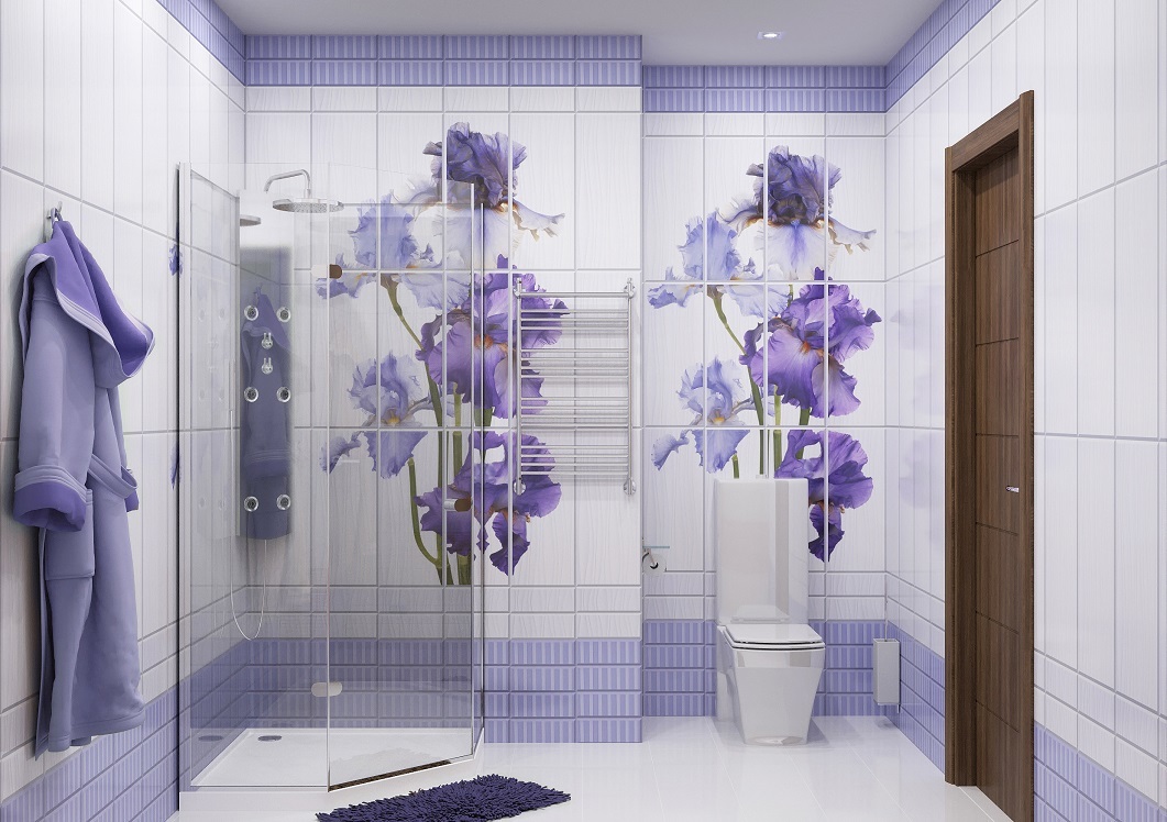 Чем отделать стены в ванной (42 фото): классические и современные материалы