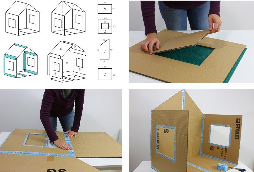 Поделки из картона: простые и интересные идеи как смастерить картонную поделку своими руками (115 фото)