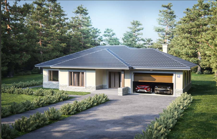Проекты домов с гаражом под одной крышей: 70+ готовых надежных решений для загородной жизни