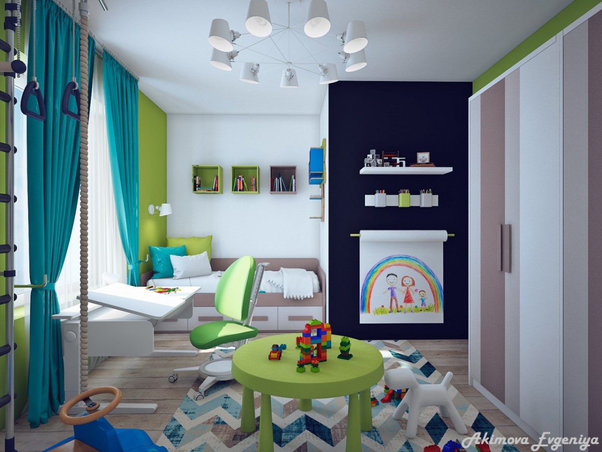 Детская 8 кв. м. для мальчика или девочки: планировка, дизайн, зонирование, размещение мебеливарианты планировки и дизайна
