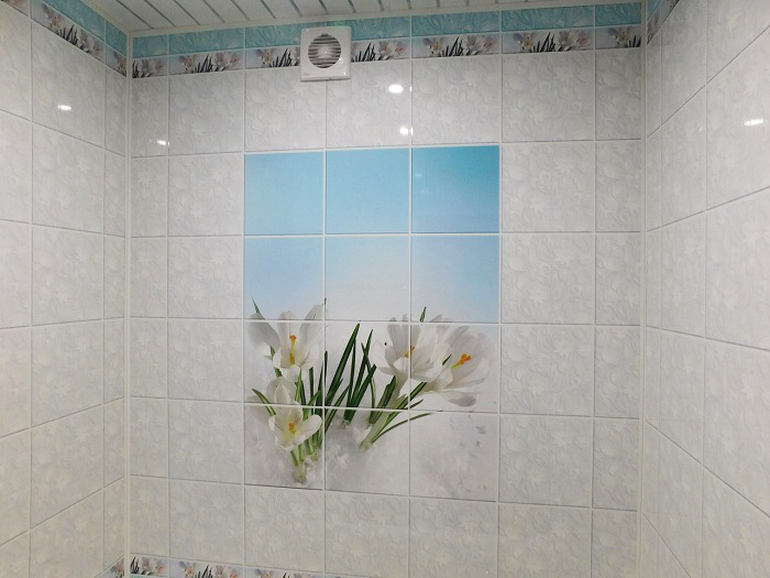 Как производится отделка ванных комнат пластиковыми панелями: подробная инструкция с видео уроком