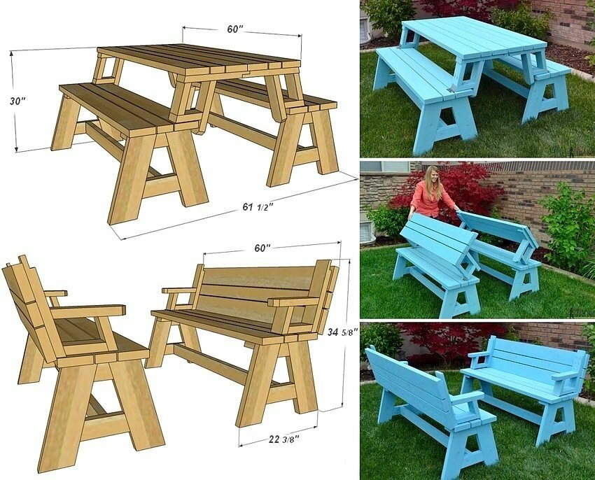 Садовая скамейка: как сделать своими руками, схемы, чертежи и фото