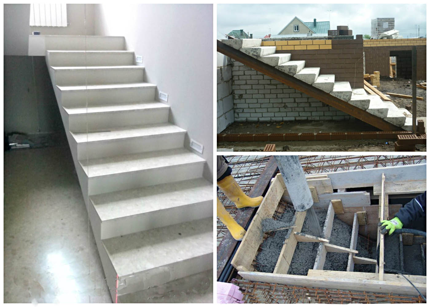 Требования к бетонным лестницам, их разновидности Проектирование монолитных лестниц Расчёт основных параметров внутренней лестницы для дома Как сделать бетонную монолитную лестницу своими руками Фото красивых лестниц из бетона