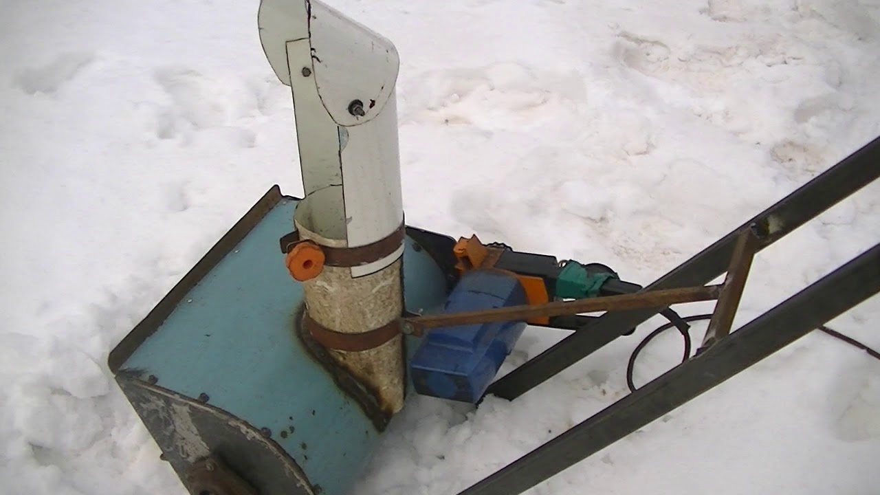 Как своими руками сделать шнековый снегоуборщика: самодельный шнек и чертежи