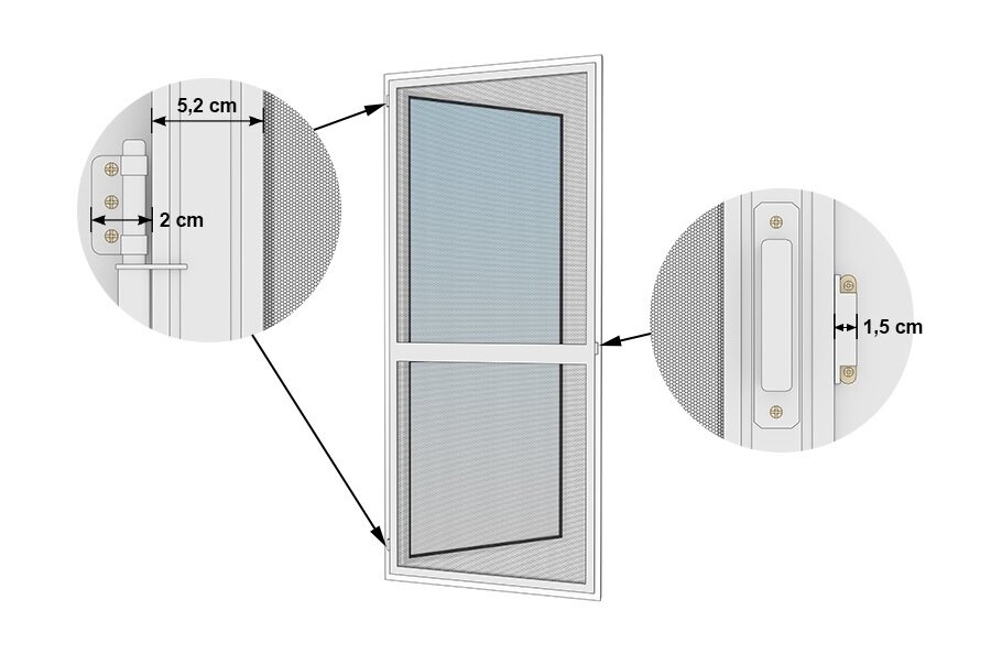 Как правильно выбрать антимоскитную сетку для окон и дверей -  виды, установка и цена